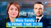 Șeful statului vine în această seară la Prime. Maia Sandu, invitata lui Alex Luca la emisiunea PRIME TIME