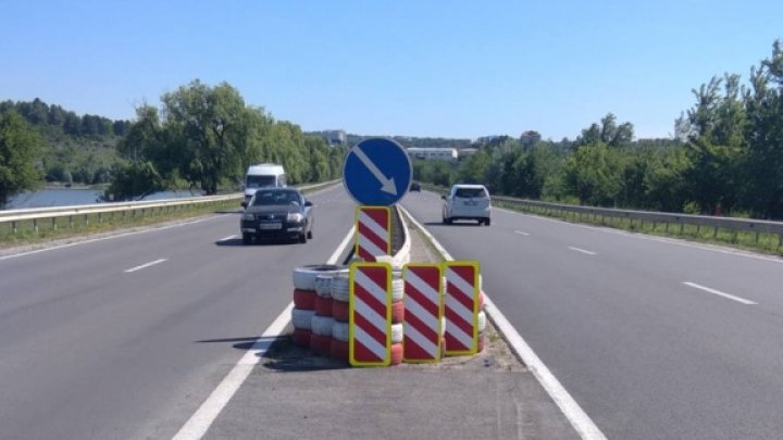 Atenuatori de impact, montați pe drumurile din țară. Sistemul este implementat pentru PRIMA DATĂ în Moldova (FOTO)