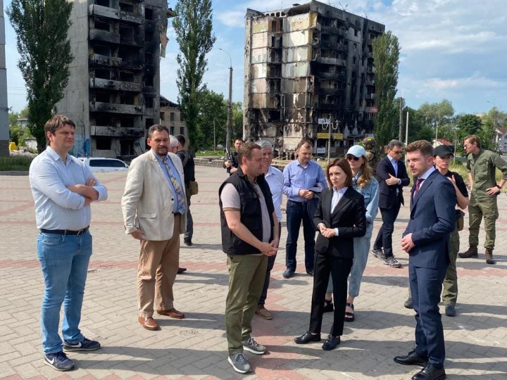 Primele imagini cu Maia Sandu la Kiev. Cine mai face parte din delegaţie (VIDEO/FOTO)