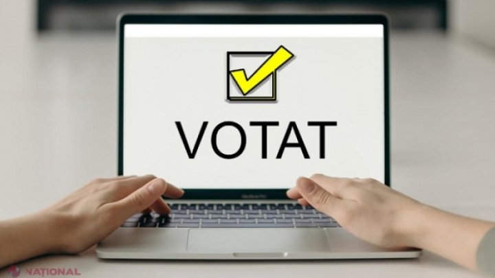 Moldovenii ar putea vota online. Conceptul „e-Votare”, aprobat de CEC