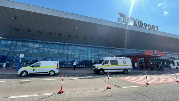 O nouă alertă cu bombă la Aeroportul Internațional Chișinău