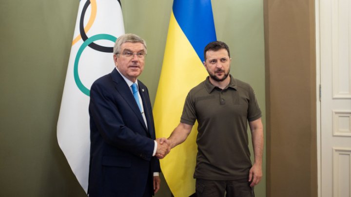 Preşedintele Comitetului Olimpic Internaţional, în vizită la Kiev