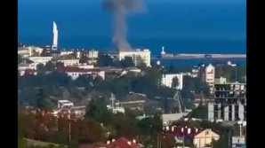 Un nou atac în Crimeea. O dronă a lovit sediul flotei ruse de la Marea Neagră