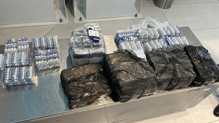 Contrabandă cu preparate cosmetologice de peste 14 000 euro, la Aeroportul Chișinău. Ce explicații au avut suspecții