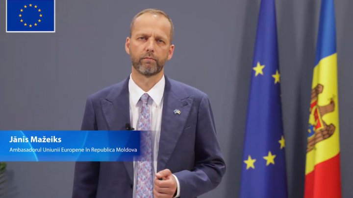 Ambasadorul UE la Chișinău: Republica Moldova își sărbătorește pentru prima data independența ca stat candidat la aderarea la UE