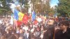 Amplu protest în centrul Capitalei. Oamenii au ieșit la protest la îndemnul Partidului ȘOR (VIDEO)