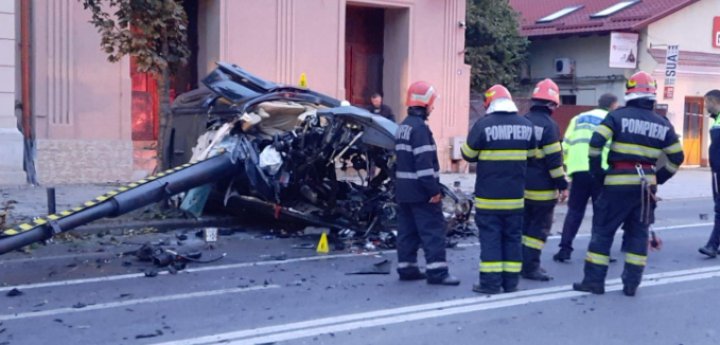 (IMAGINI de GROAZĂ) Accident teribil la Cluj. Șoferul a murit pe loc, iar mașina a fost făcută zob