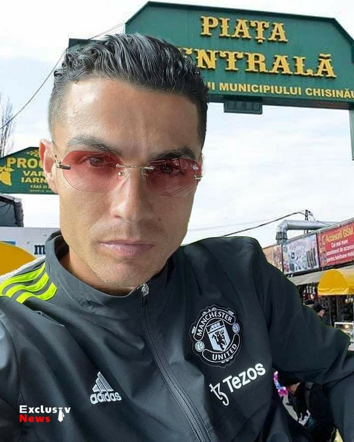 Fotografia lui Ronaldo publicată după ce a ajuns la Chișinău, ținta glumelor pe internet. Iată cele mai tari meme-uri