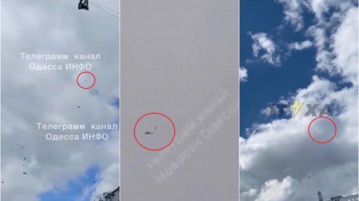 Rusia ar fi atacat Odesa cu drone kamikaze iraniene (VIDEO)