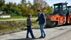 Drumul de ocolire a localităţii Bahmut din raionul Călăraşi, construit timp de aproape șase ani. Spînu: „E foarte trist”