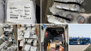 Descoperirea făcută de vameșii de la Leușeni într-un microbuz ce se deplasa din România în Moldova