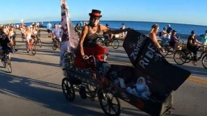 „Zombi pe biciclete”. Evenimentul care a întrunit peste 6500 de oameni 