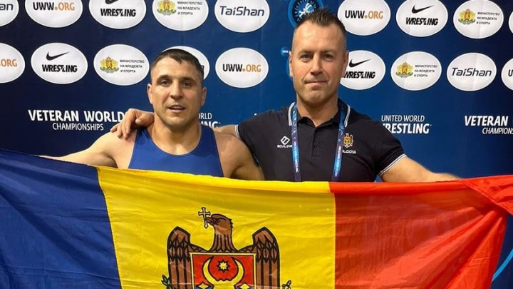 Moldoveanul Dumitru Popov a devenit campion mondial la lupte greco-romane printre veterani