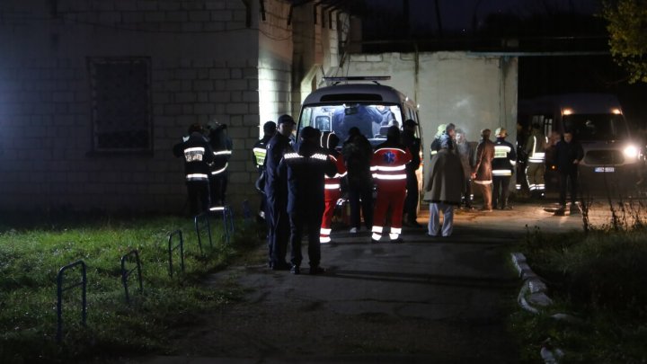 Incendiu puternic la Spitalul Clinic de Psihiatrie din orașul Codru. Au intervenit 7 echipe de pompieri (FOTO)