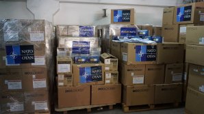 Moldova a primit peste șase tone de echipament de protecție și trei ventilatoare pulmonare din partea NATO