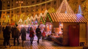 Târgul de Crăciun, deschis în Piața Constituției din București. Vizitatorii vor fi surprinși de multitudinea de evenimente