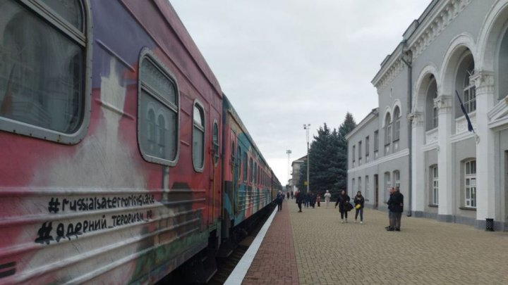 Trenul spre Victorie pleacă în Gară. A fost lansată prima cursă Chişinău-Kiev (FOTO/VIDEO)