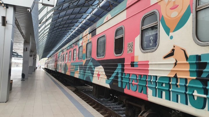Trenul spre Victorie pleacă în Gară. A fost lansată prima cursă Chişinău-Kiev (FOTO/VIDEO)