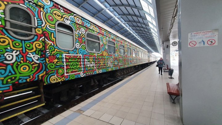 Trenul spre Victorie pleacă în Gară. A fost lansată prima cursă Chişinău-Kiev (FOTO/VIDEO)