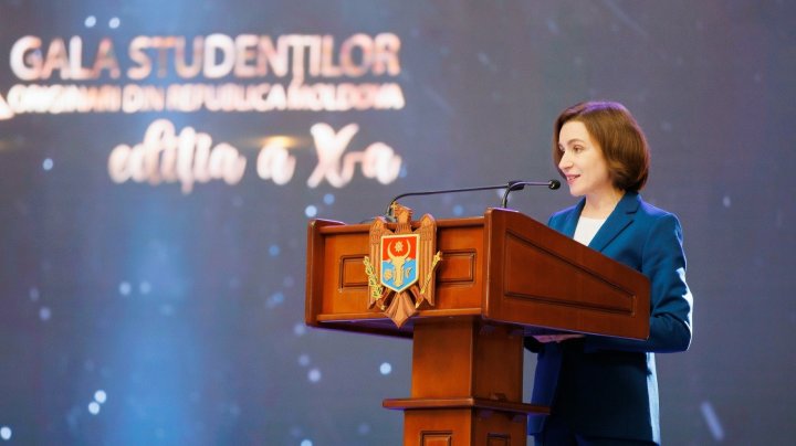 Maia Sandu a participat la Gala studenților originari din Republica Moldova (FOTO)