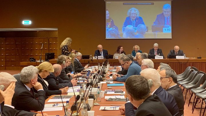 Chiril Gaburici a participat la o reuniune oficială la Geneva. Fostul premier a ținut un discurs privind strategiile globale de sănătate (FOTO)