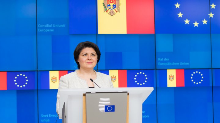 Natalia Gavriliţă a plecat la Bruxelles. Va participa la reuniunea Consiliului de Asociere UE- Moldova