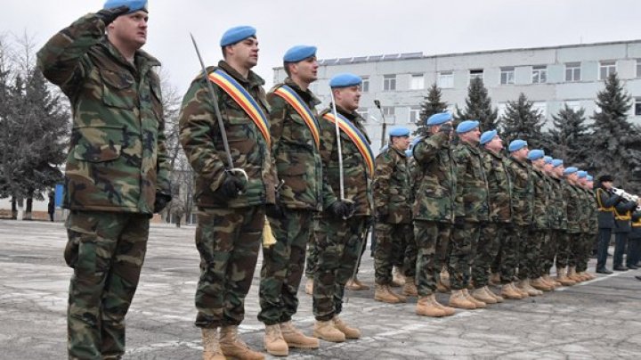 Primul contingent al Armatei Naționale a fost detașat în Liban. La ceremonie a participat și președintele Maia Sandu (FOTO/ VIDEO)