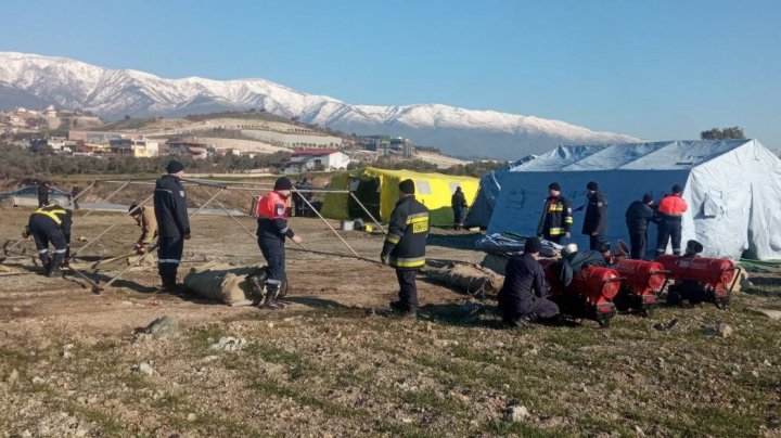 Salvatorii din Moldova au ajuns în provincia Hatay, una dintre cele mai afectate de seism. Urmează să intervină în misiune