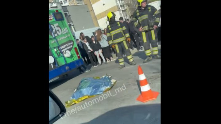 Accidentul de la Ciocana, soldat cu moartea unei fetițe. RTEC anunță că a fost deschisă o anchetă