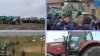Protest de amploare în România. Mii de fermieri au ieşit în stradă cu tractoarele şi cu utilajele agricole, şi au blocat vămile