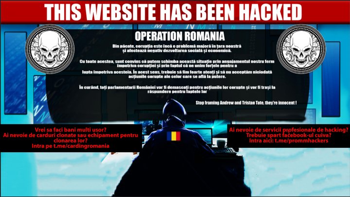 A fost spart site-ul Partidului Comuniștilor. Ce postare șmecheră au făcut hackerii FOTO/VIDEO)