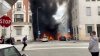 EXPLOZIE PUTERNICĂ în centrul orașului Milano. Mai multe vehicule, cuprinse de flăcări. Mai multe instituții, evacuate (VIDEO/FOTO)