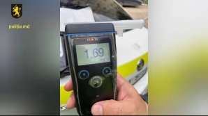 Amenzile mari nu l-au speriat. Un șofer din Bălți a depășit norma alcoolică de peste 11 ori (VIDEO)