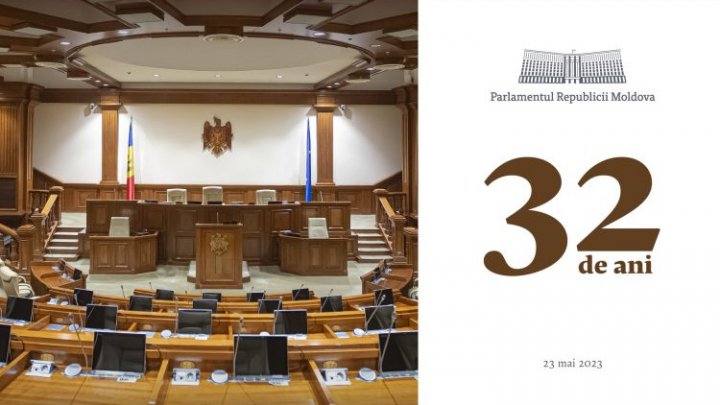 Sărbătoare! Parlamentul Republicii Moldova împlinește 32 de ani