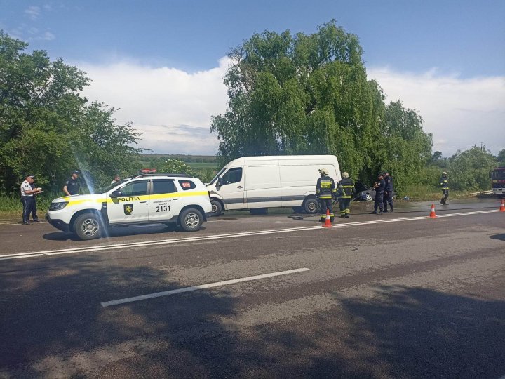 (FOTO) Accident grav în raionul Sîngerei. Sunt VICTIME