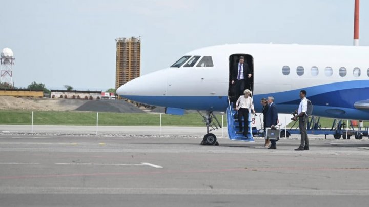 Ursula von der Leyen și Josep Borrell au ajuns la Chișinău pentru a participa la Summitul Comunității Politice Europene (FOTO)