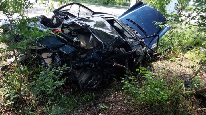 (FOTO) Accident grav în raionul Sîngerei. Sunt VICTIME