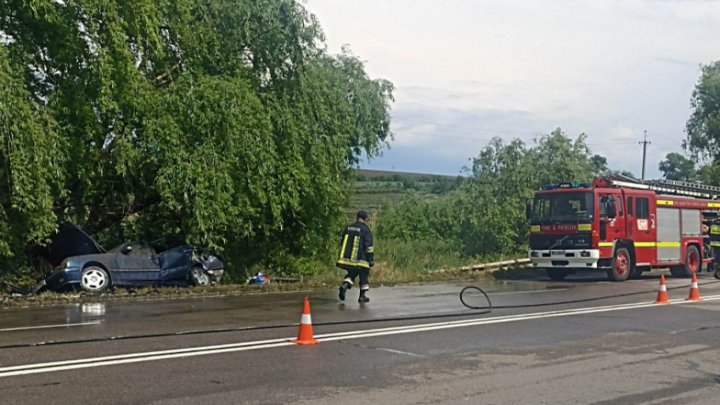 (FOTO) Accident grav în raionul Sîngerei. Sunt VICTIME