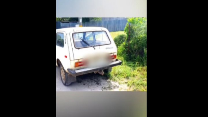 A furat o mașină parcată în fața porții unei gospodării din Mileștii Mici. Suspectul, reținut