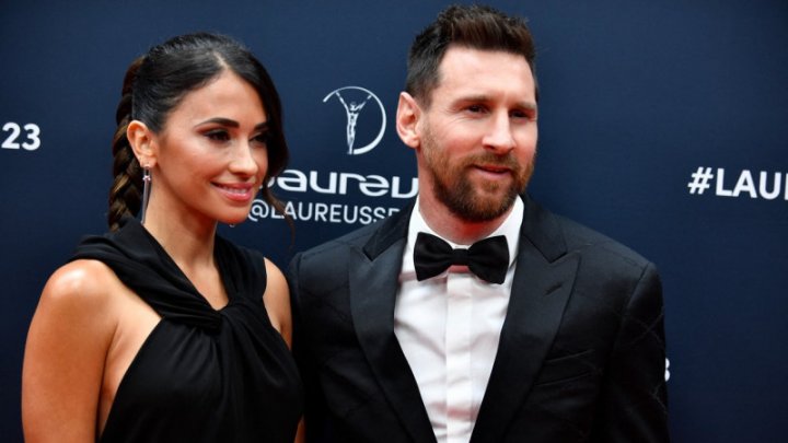 Messi, premiat la gala Laureus. Cum a apărut argentinianul alături de Antonela Roccuzzo (FOTO)