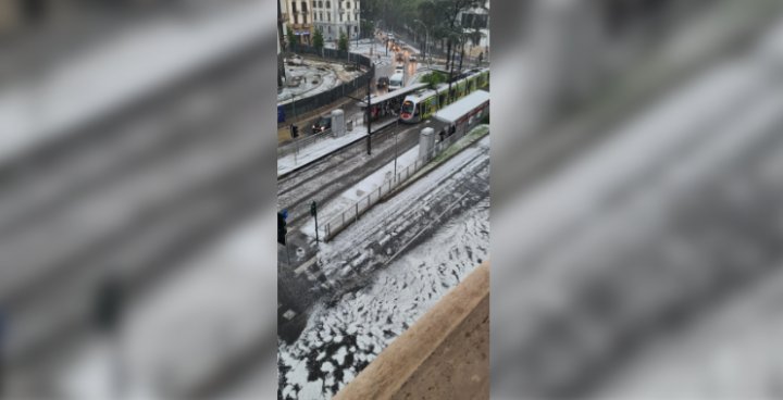 Inundații în Florența, după o ploaie torențială cu grindină (VIDEO)