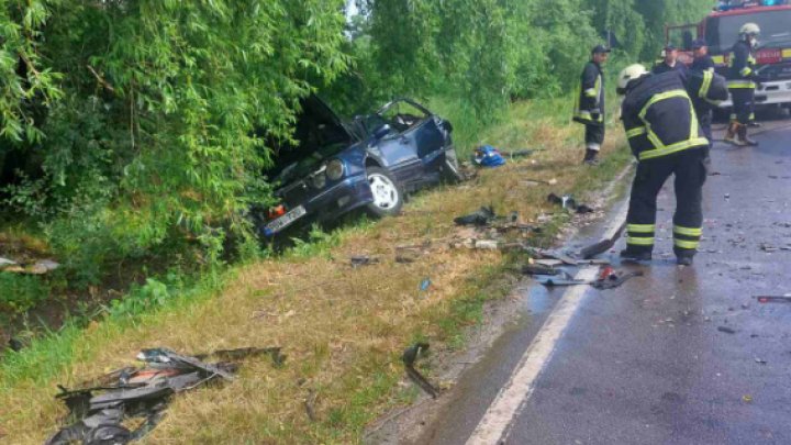 (FOTO) Accident grav în raionul Sîngerei. Sunt VICTIME