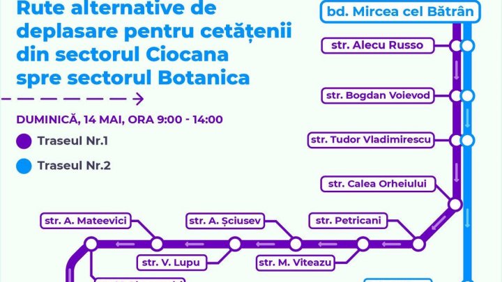 Pregătiri pentru Summitul CPE: Rute alternative pentru a intra sau ieşi din Chişinău (FOTO)