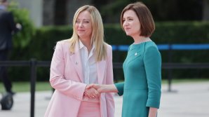 Maia Sandu a avut o discuție cu premierul Italiei, aflat în prima sa vizită în Republica Moldova cu prilejul Summitului CPE. Ce a declarat Giorgia Meloni 