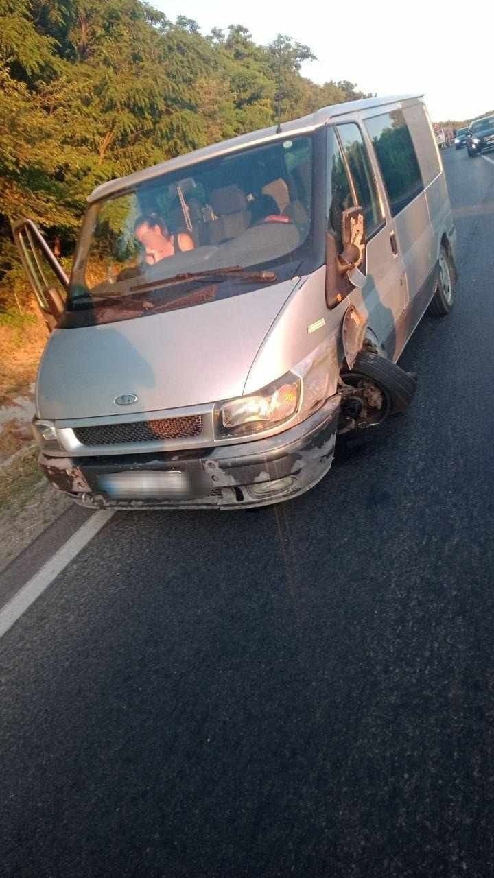 FOTO Accident în lanț pe șoseaua Chişinău-Orhei-Bălţi. Sunt VICTIME