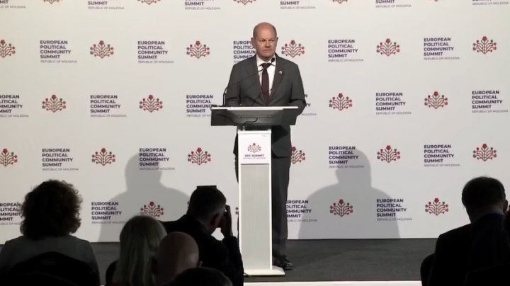 Cancelarul german, la Summit-ul CPE de la Bulboaca: Eforturile Chișinăului de integrare europeană trebuie susținute de UE