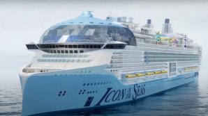 VIDEO Cel mai mare vas de croazieră din lume a fost lansat la apă. Vezi cum arată și care este principala atracție a navei