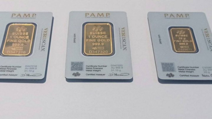 FOTO Intenționa să părăsească Republica Moldova cu trei lingouri de aur, fără a le declara