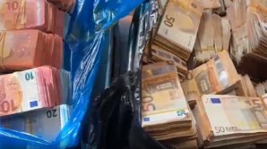 VIDEO. Momentul în care un câine polițist găsește în bagajele unei femei peste 1 milion de euro