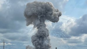 VIDEO Explozie puternică lângă Moscova la un depozit de pirotehnică. Cel puțin 45 de persoane au fost rănite. Martorii vorbesc despre un atac cu dronă